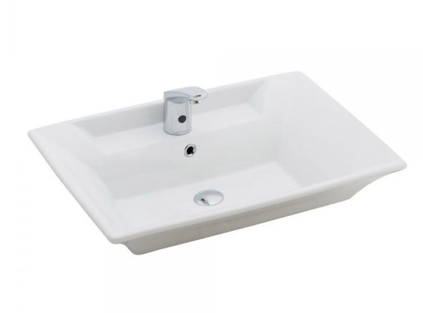 lavabo seramiksan aqua tezgah ustu 68 cm