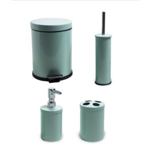 4 Parça Banyo Seti Yeşil