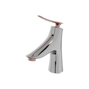 L440 Soğuk Karışım SABİT LAVABO BATARYASI GÜL KROM