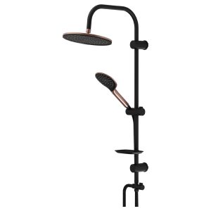 LVT-1062 LAVELLA LUXE BRONZ SİYAH YAĞMUR DUŞ TAKIMI