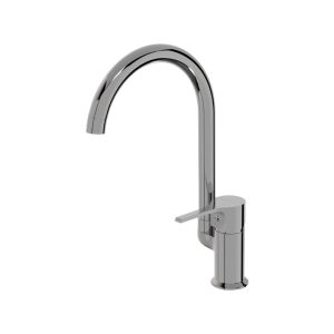 KE140 GOCCE Karışım KROM Kuğu Lavabo Bataryası