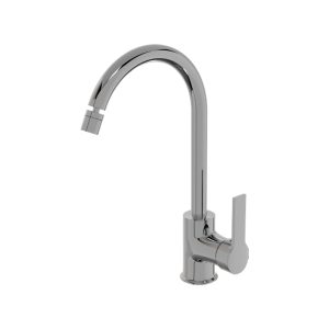 KE120 MOENA Karışım KROM Kuğu Lavabo Bataryası