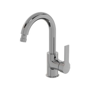KL120 MOENA Karışım KROM Kuğu LAVABO ARMATÜRÜ