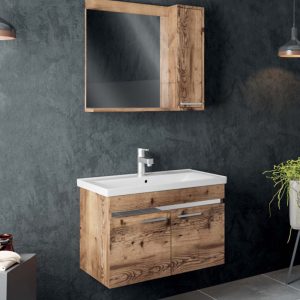 LUSSO 80 cm veya 60 cm Banyo Dolabı